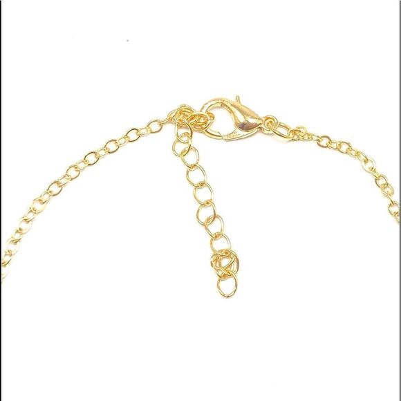 Dainty Gold Heart Arrow Charm Bracelet - Picture 3 of 4